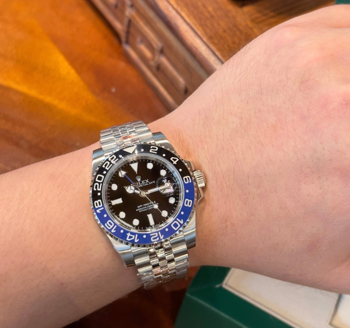 R*LEX GMT MASTER II BATMAN RF.126710BLNR